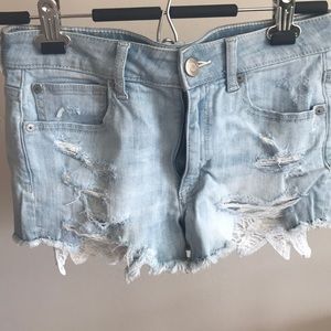 American Eagle Super Stretch Jean Shorts